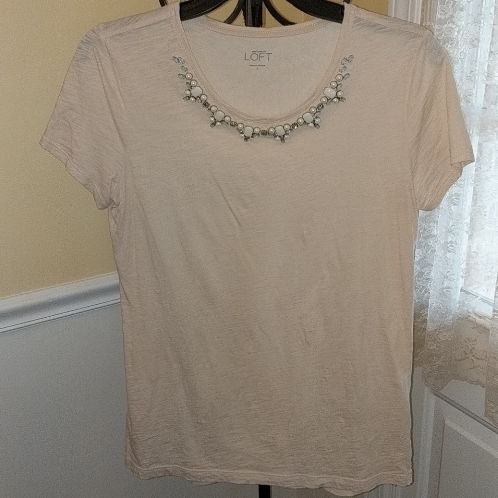 LOFT cream top